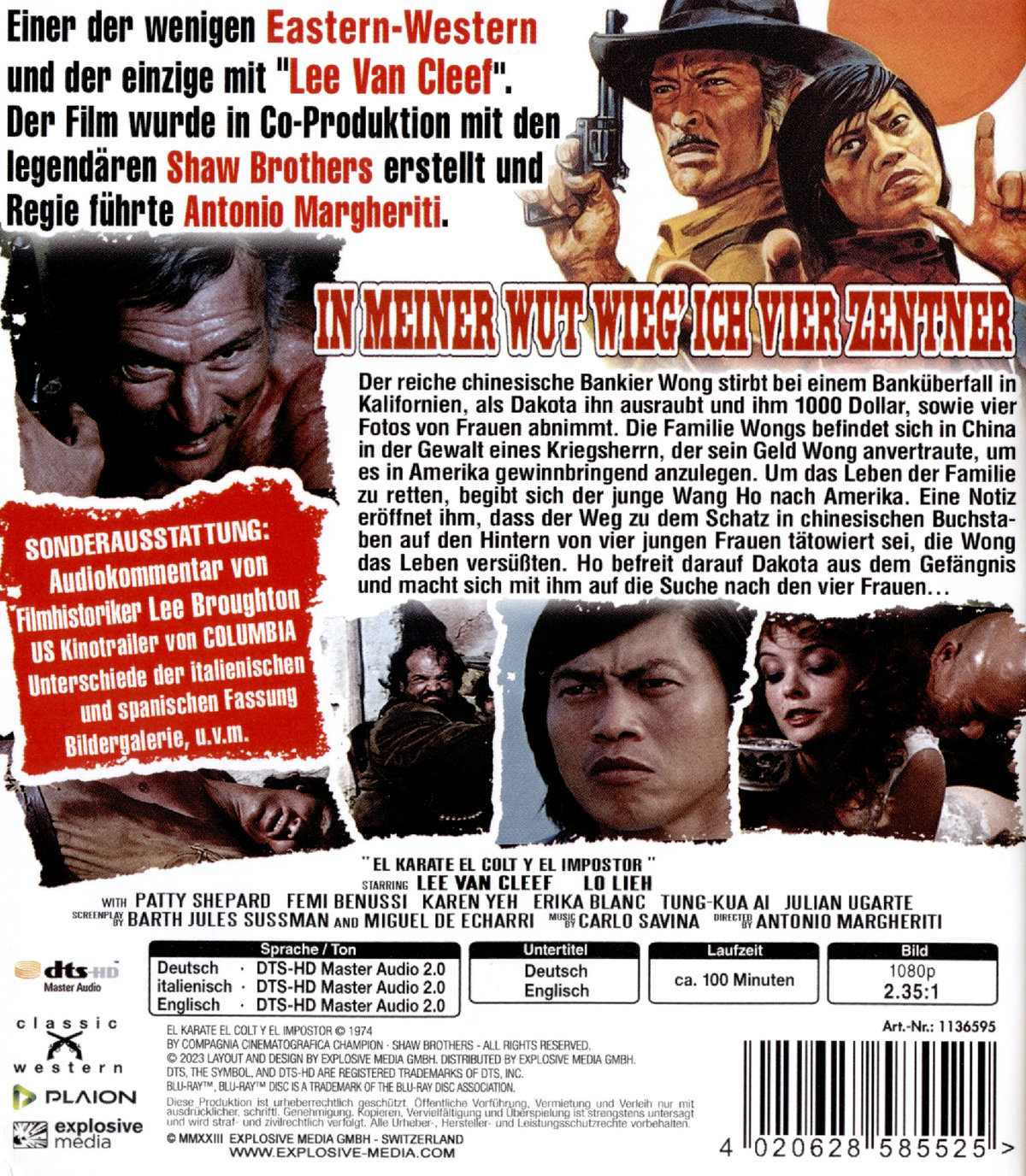 In meiner Wut wieg ich 4 Zentner  (Blu-ray Disc)