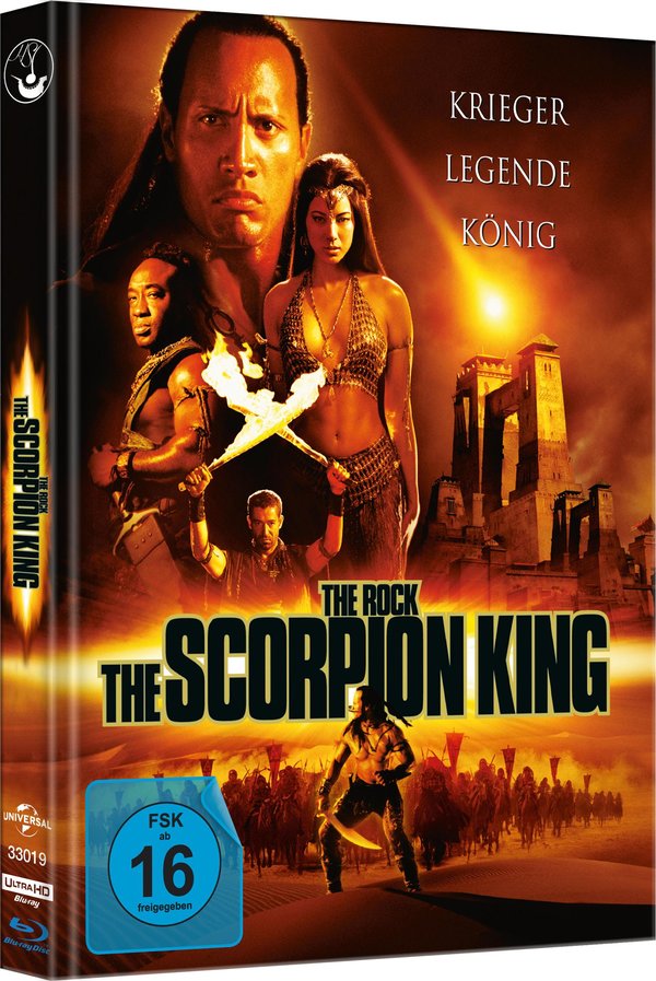 Scorpion King, The - Uncut Mediabook Edition (4K Ultra HD+blu-ray) (C)