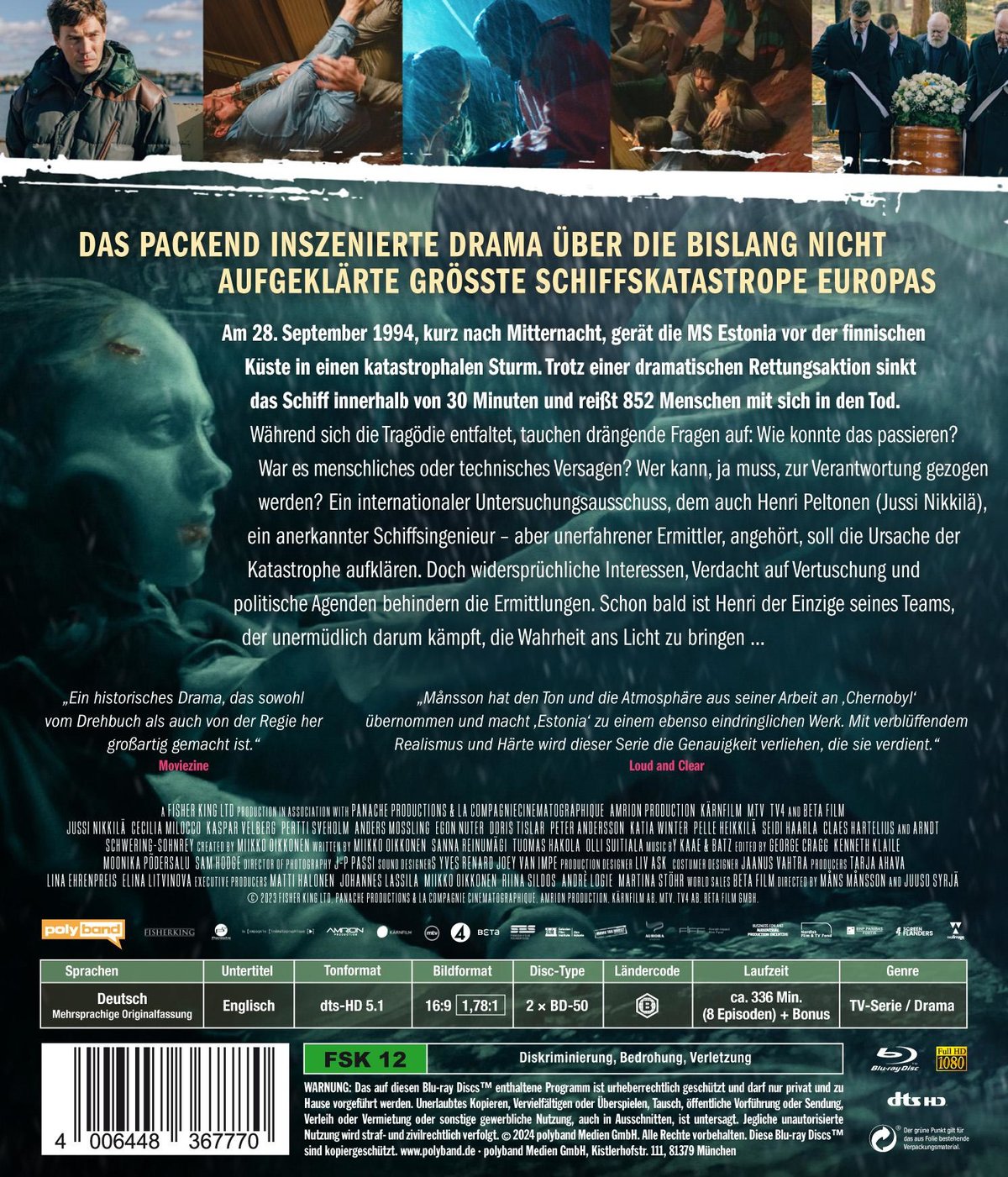 Estonia - Die Wahrheit liegt nicht nur unter dem Meer  [2 BRs]  (Blu-ray Disc)
