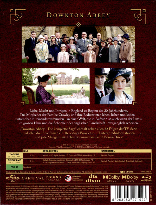 Downton Abbey - Die komplette Saga  [23 BRs]  (Blu-ray Disc)