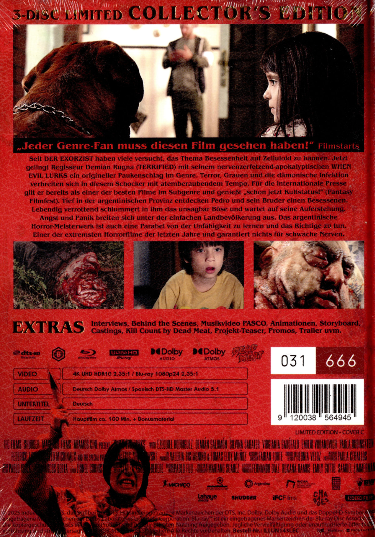 When Evil Lurks - Uncut Mediabook Edition  (4K Ultra HD+blu-ray) (C)