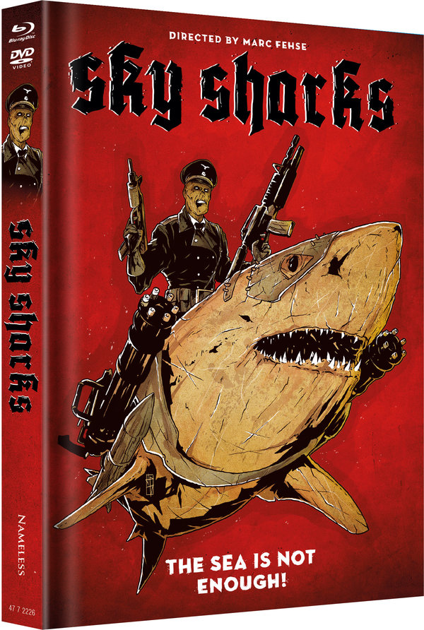 Sky Sharks - Uncut Mediabook Edition (DVD+blu-ray) (B)