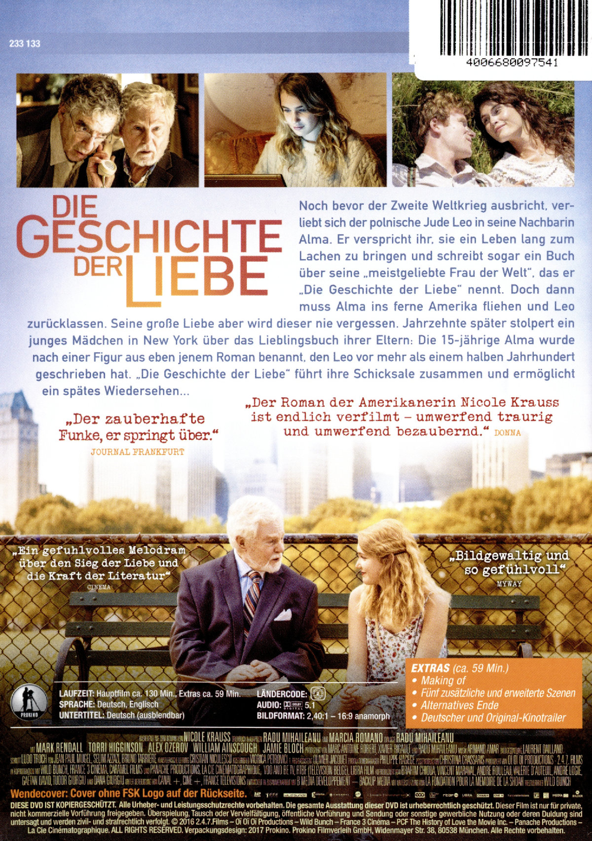 Die Geschichte der Liebe  (DVD)