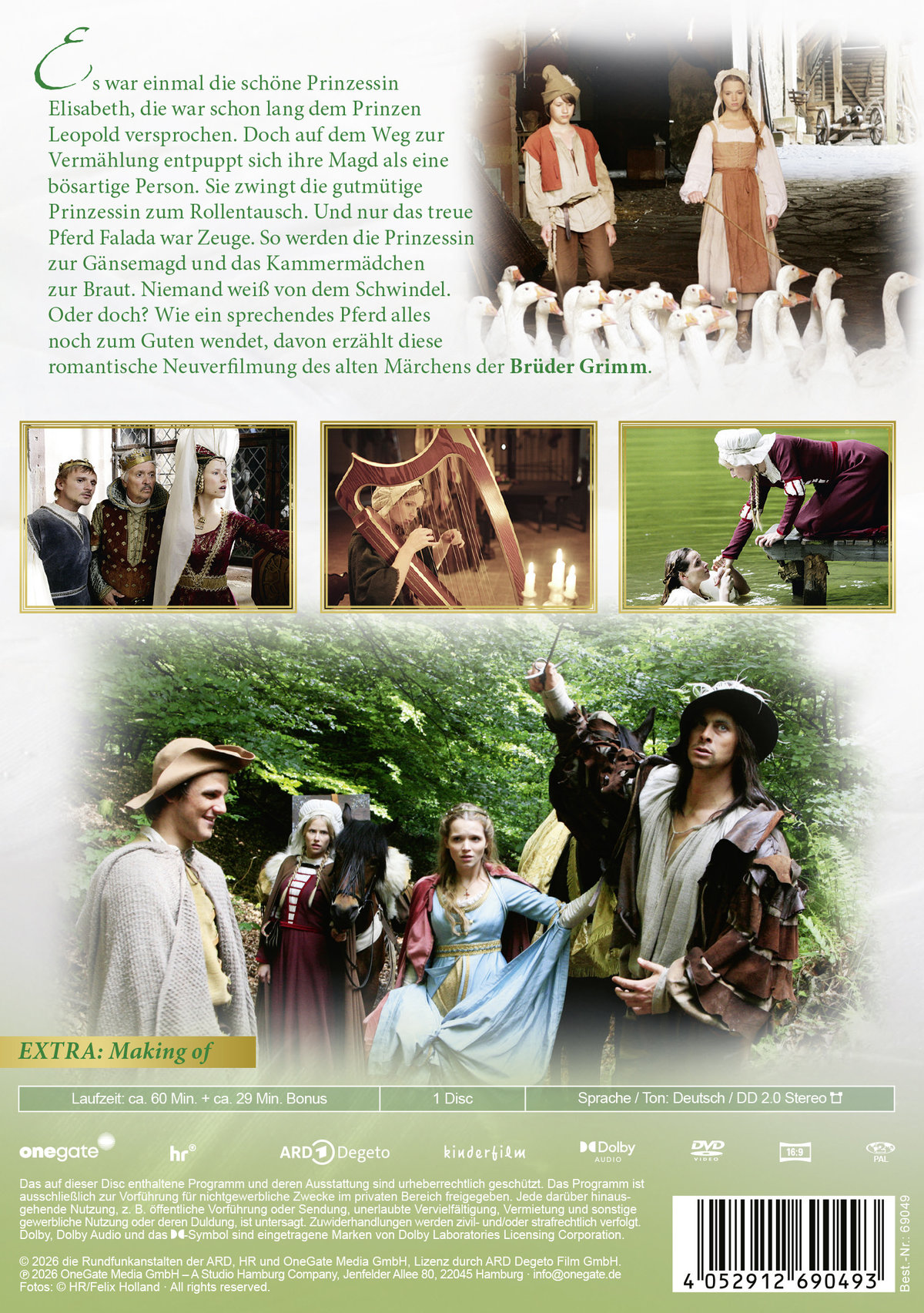 Sechs auf einen Streich - Die Gänsemagd  (DVD)