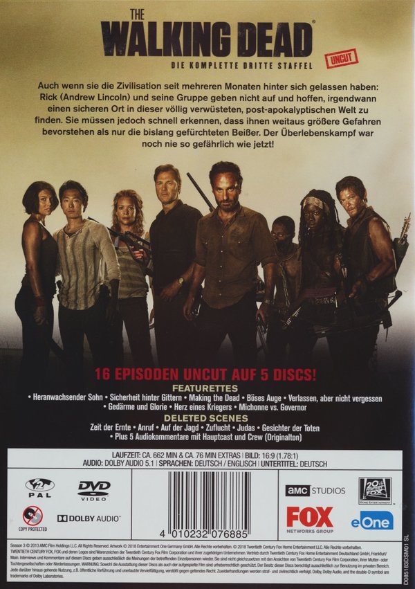 Walking Dead, The - Staffel 3 - Uncut