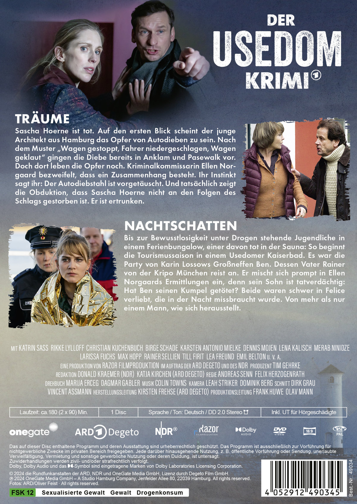 Der Usedom-Krimi: Träume / Nachtschatten  (DVD)