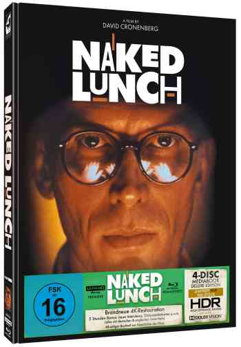 Naked Lunch - Uncut Mediabook Edition (4K Ultra HD+blu-ray)