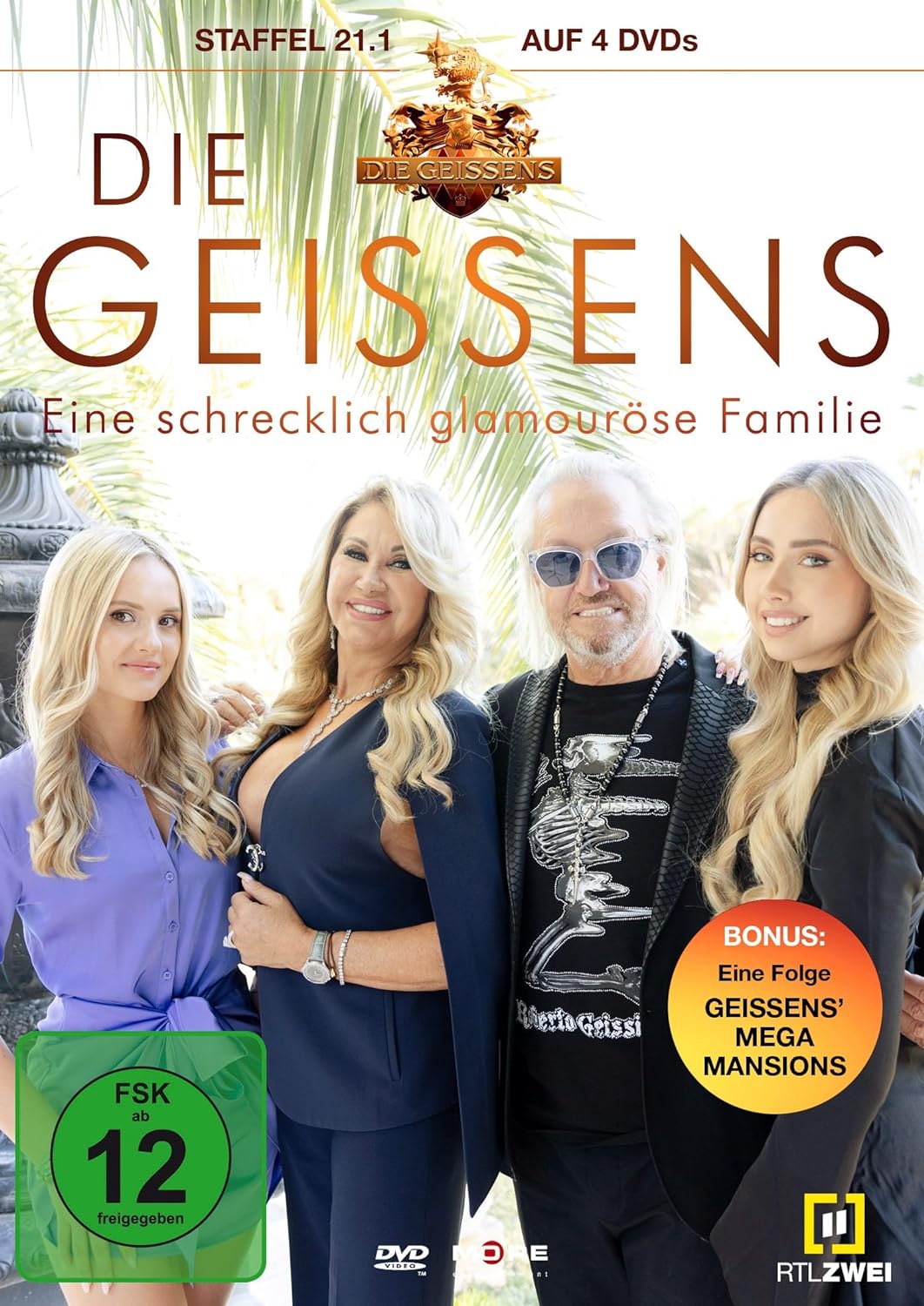 Die Geissens - Staffel 21.1  [4 DVDs]  (DVD)