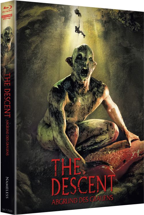 Descent, The - Abgrund des Grauens - Uncut  Mediabook Edition (4K Ultra HD+blu-ray) (D)