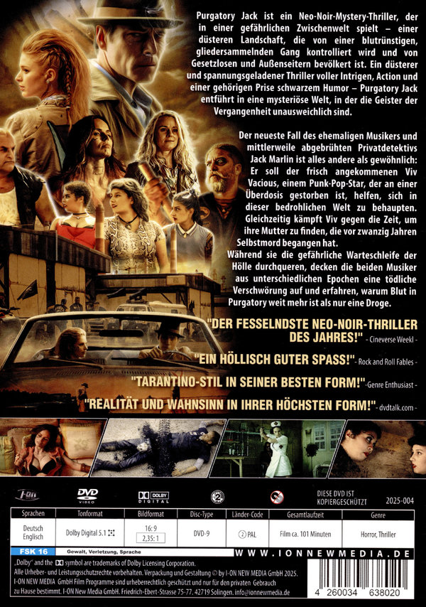 Purgatory Jack  (DVD)