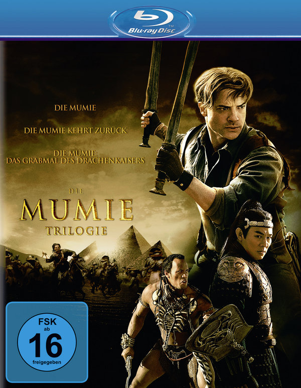 Mumie Trilogie, Die (blu-ray)