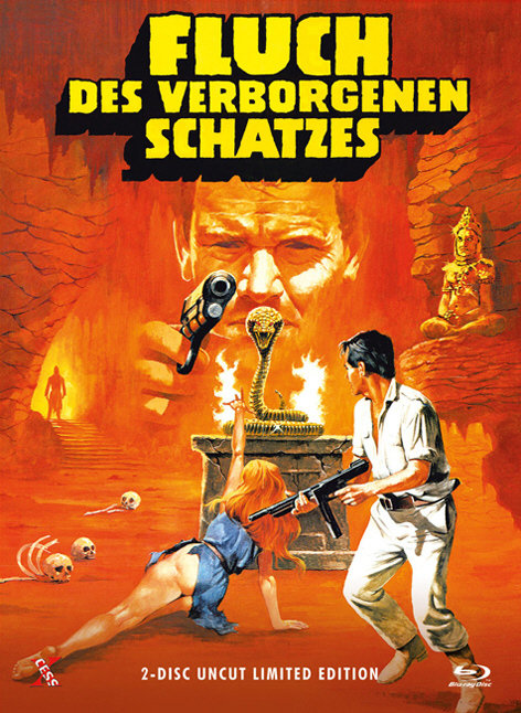 Fluch des verborgenen Schatzes - Uncut Mediabook Edition (DVD+blu-ray) (A)