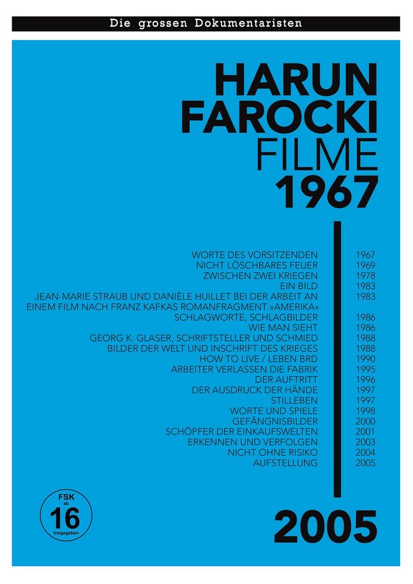 Harun Farocki Filme 1967-2005 (Neuauflage) (5 DVDs)