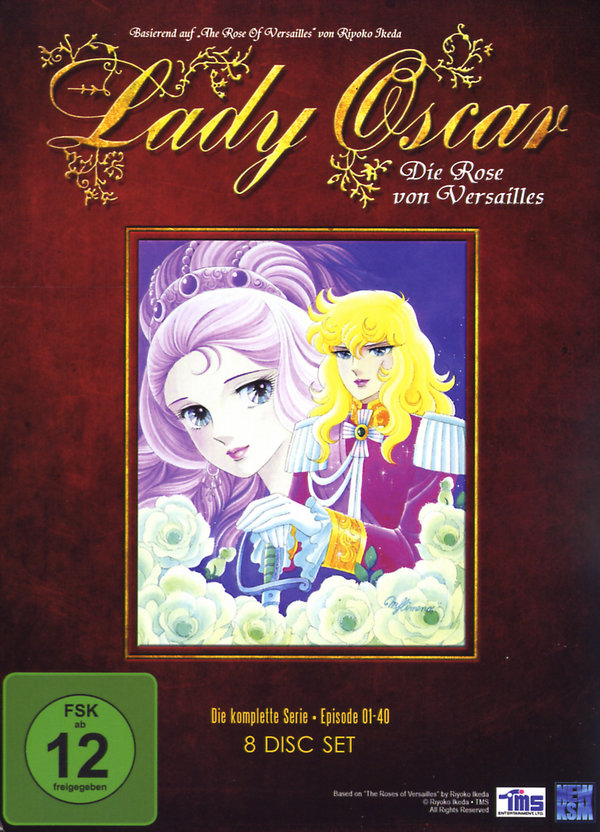 Lady Oscar - Die komplette Serie  [8 DVDs]  (DVD)