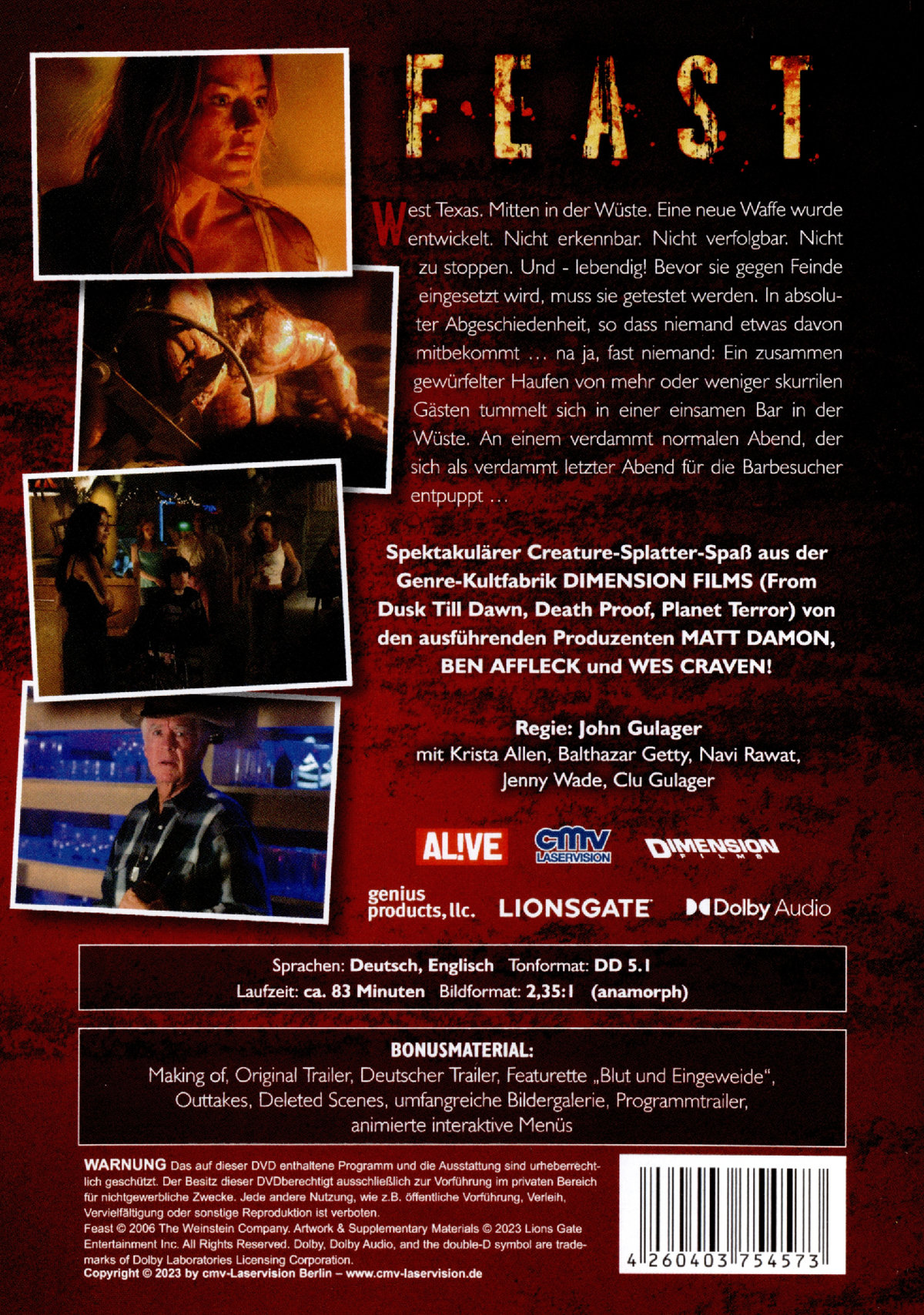 Feast  (DVD)
