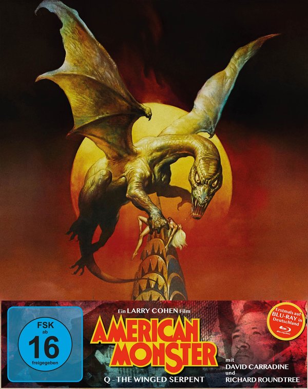 American Monster - Uncut Mediabook Edition (+ Bonus-Blu-ray)  (Blu-ray Disc)