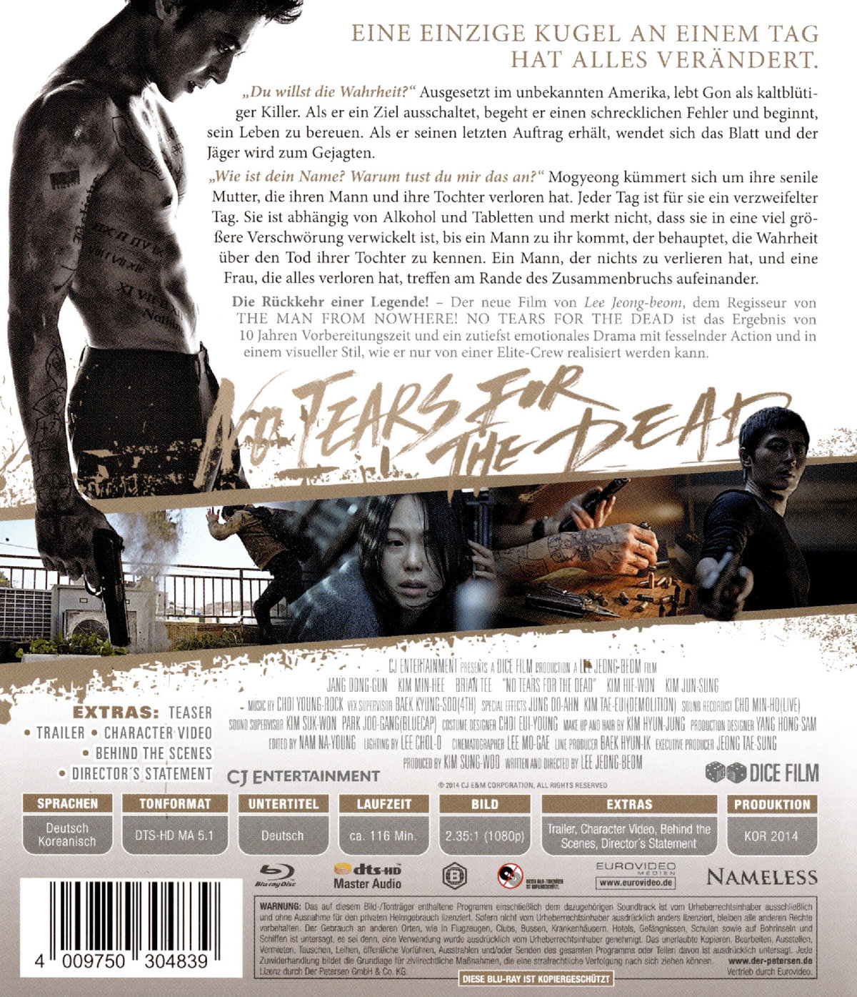 No Tears for the Dead (blu-ray)