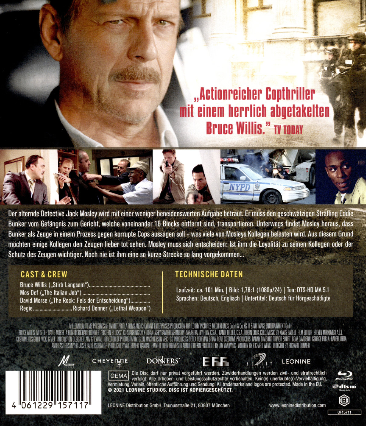 16 Blocks (blu-ray)