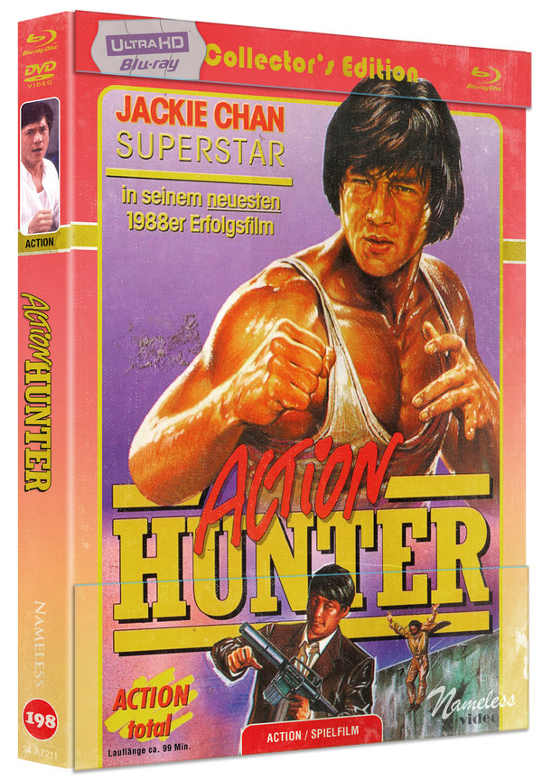 Action Hunter - Uncut Mediabook Edition  (4K Ultra HD+blu-ray) (C)