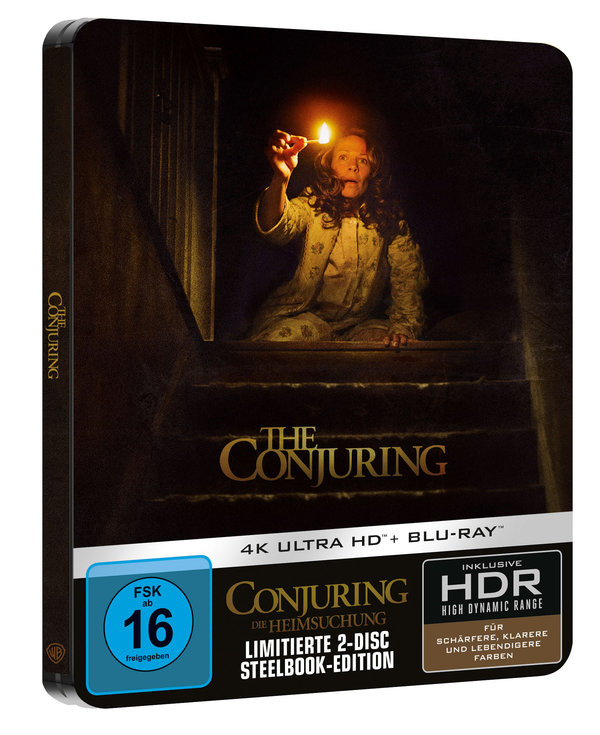 Conjuring - Die Heimsuchung - Steelbook - Limited Edition  (4K Ultra HD) (+ Blu-ray) 