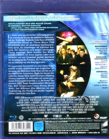 Exorzismus von Emily Rose, Der (blu-ray)