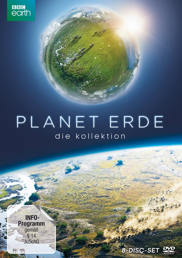 Planet Erde - Die Kollektion. Limited Edition im edlen Bookpak. Planet Erde & Planet Erde II erstmals in einer Sammelbox.  [8 DVDs]  (DVD)
