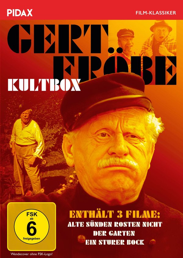 Gert Fröbe Kultbox / Drei bewegende Filme mit dem großen deutschen Schauspieler (Pidax Film-Klassiker)  (DVD)