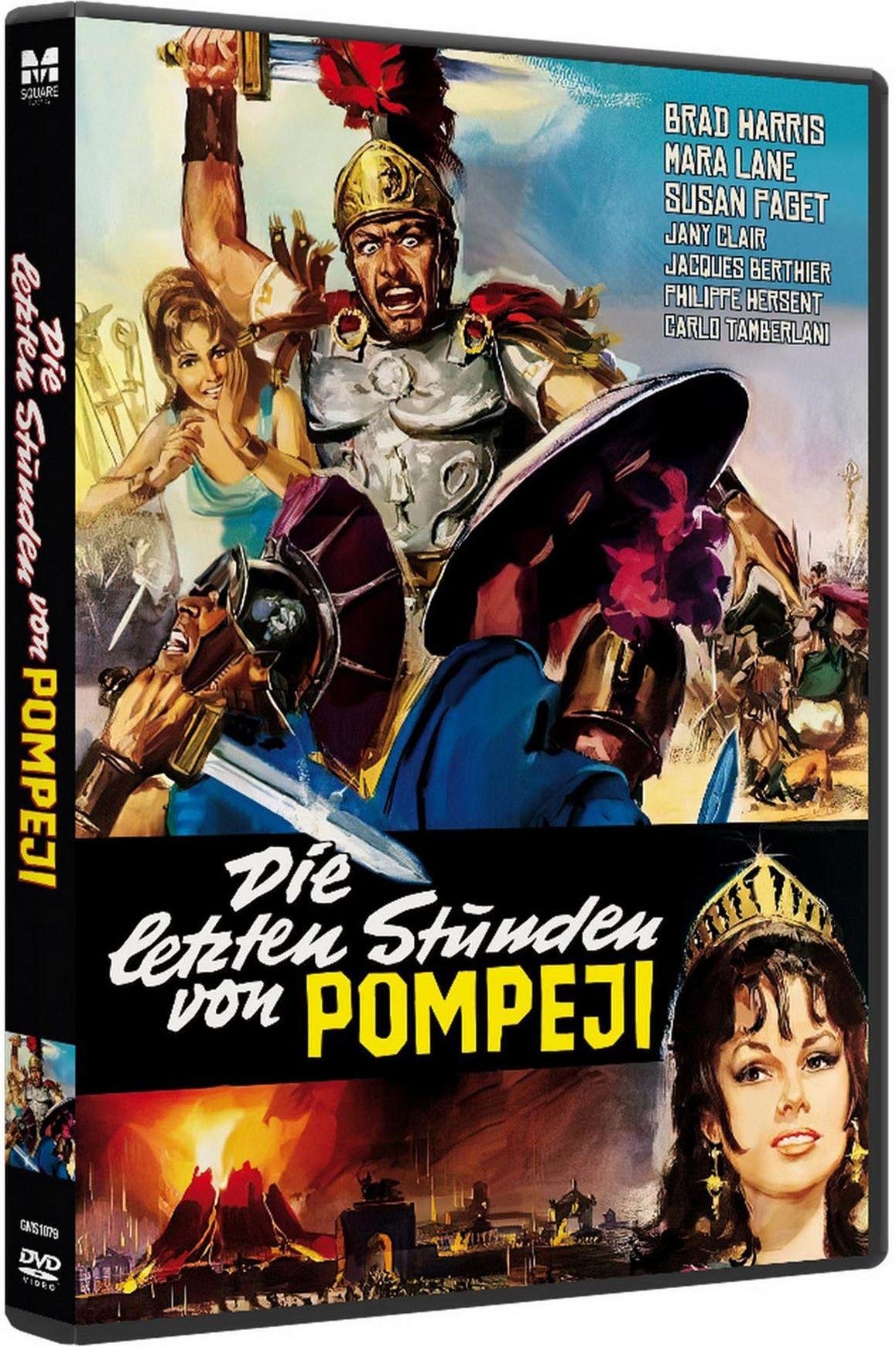 Die letzten Stunden von Pompeji - Extended Kinofassung (digital remastered)  (DVD)