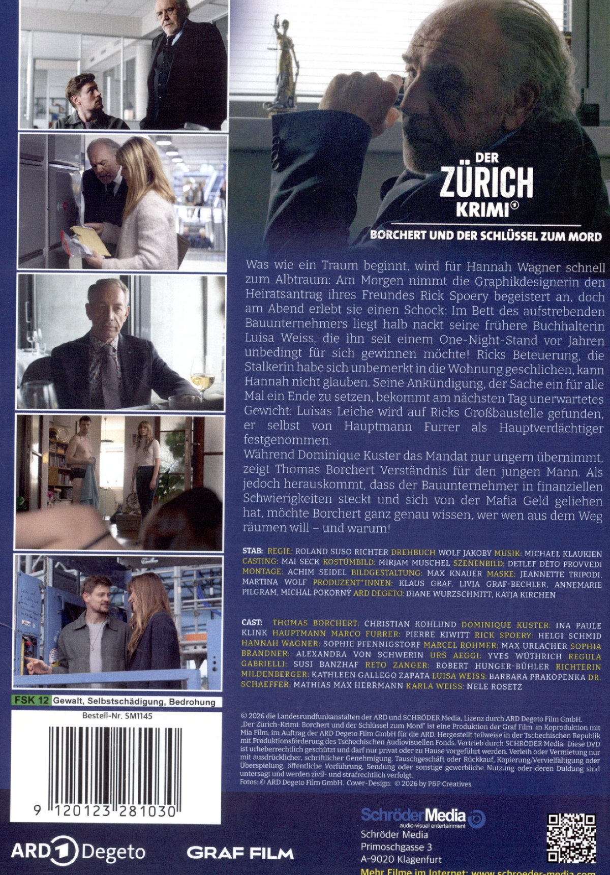 Der Zürich Krimi: Borchert und der Schlüssel zum Mord (Folge 23)  (DVD)