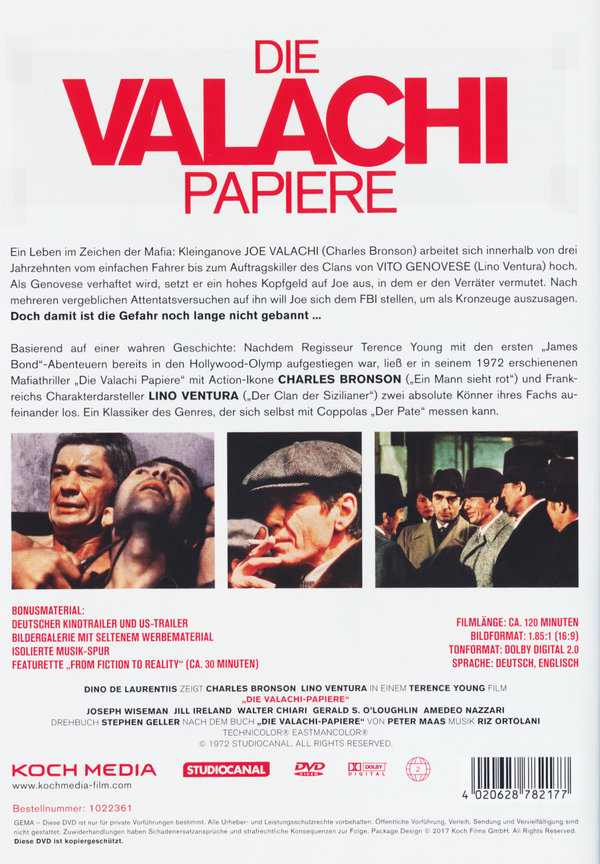 Valachi-Papiere, Die