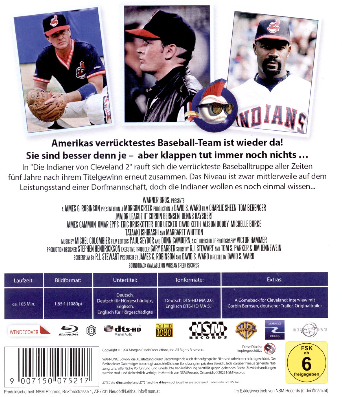 Die Indianer von Cleveland 2  (Blu-ray Disc)