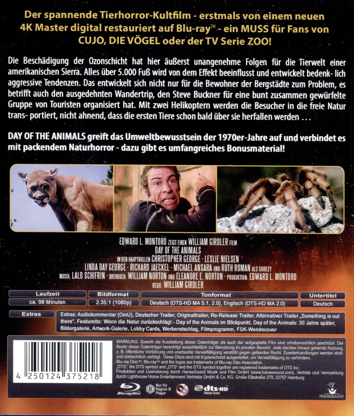 Day of the Animals - Panik in der Sierra Nova  (Blu-ray Disc)