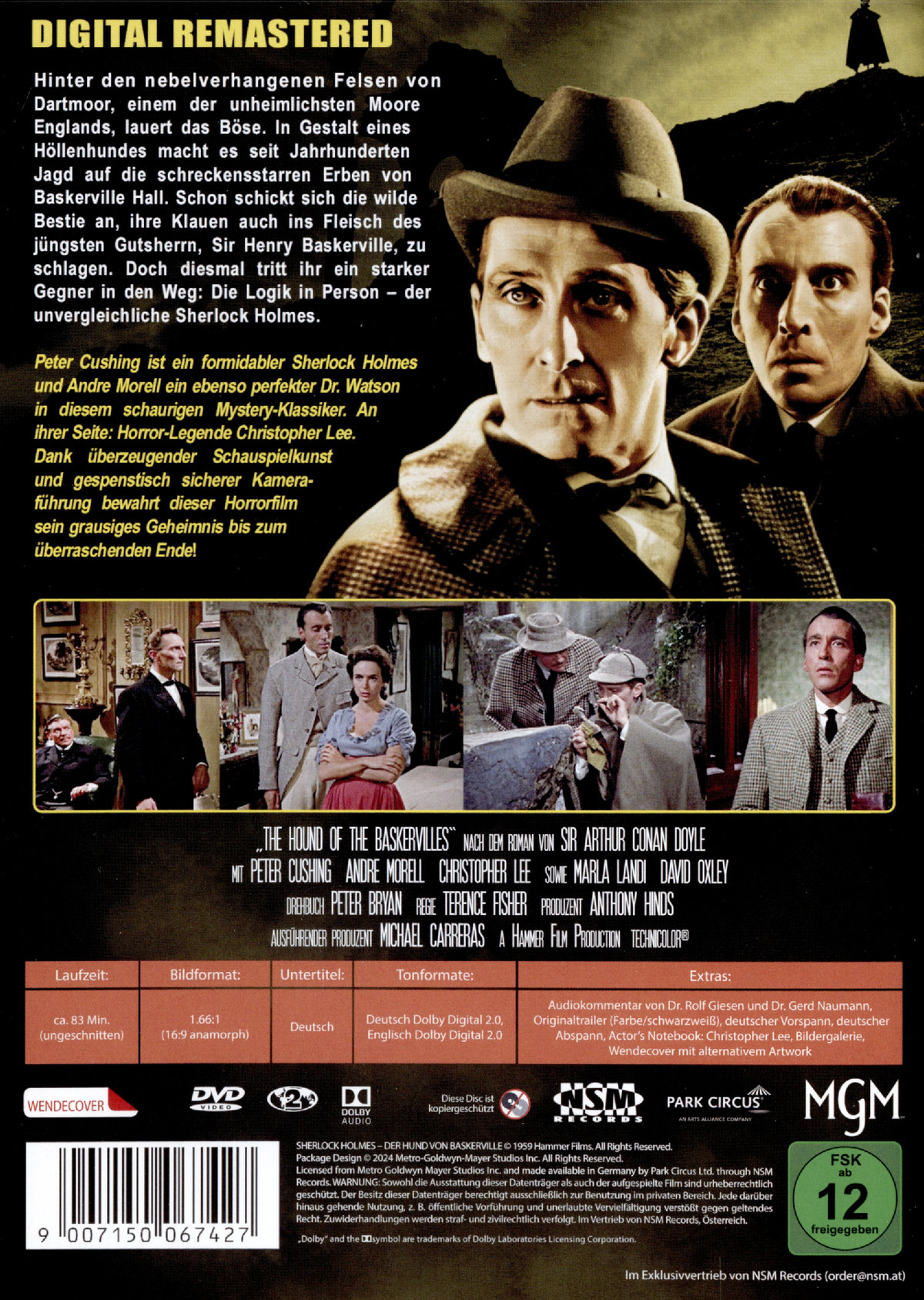 Der Hund von Baskerville (remastered)  (DVD)