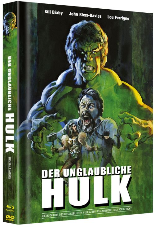 Der unglaubliche Hulk - Double Feature - Uncut Mediabook Edition  (blu-ray) (A)