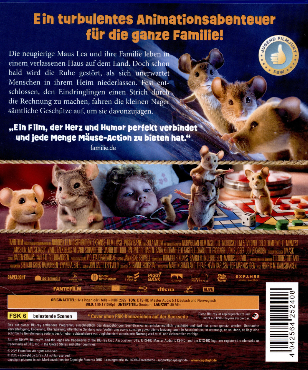 Mission: Mäusejagd  (Blu-ray Disc)