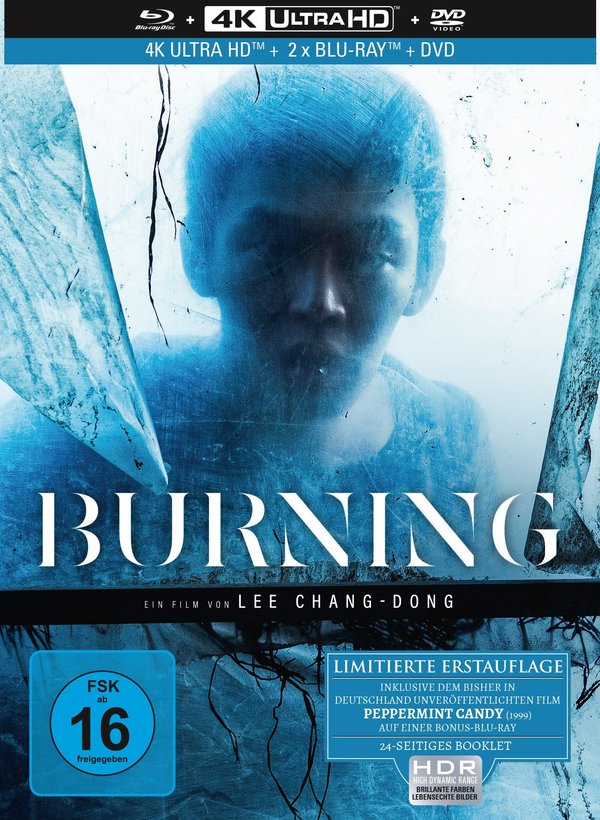 Burning - Limited Mediabook Edition (DVD+blu-ray+4K Ultra HD)