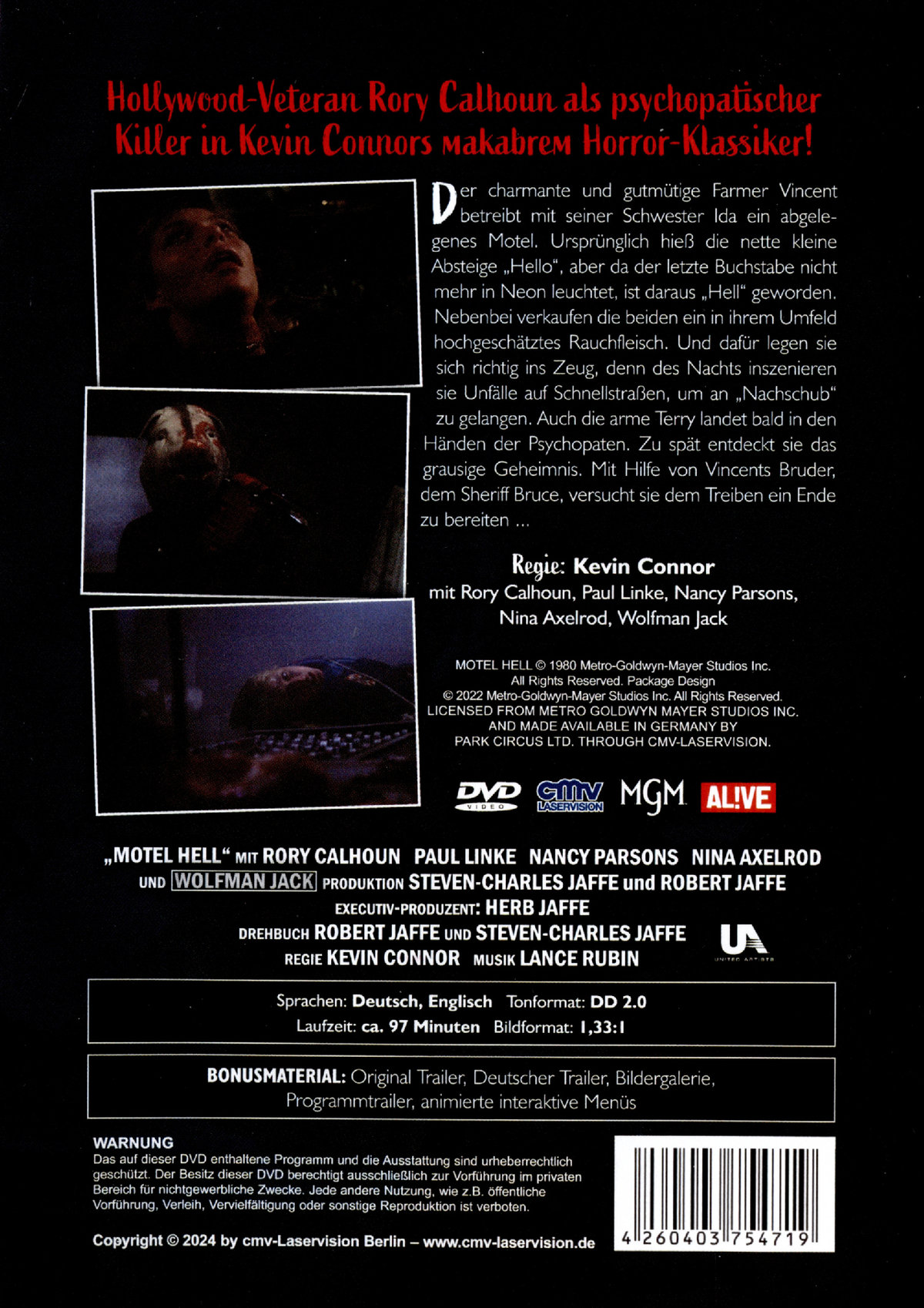 Motel Hell (Hotel zur Hölle)  (DVD)
