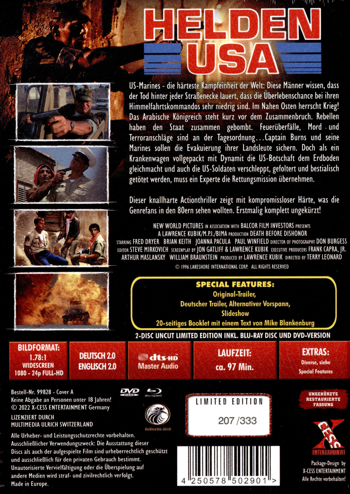Helden USA - Uncut Mediabook Edition  (DVD+blu-ray) (A)