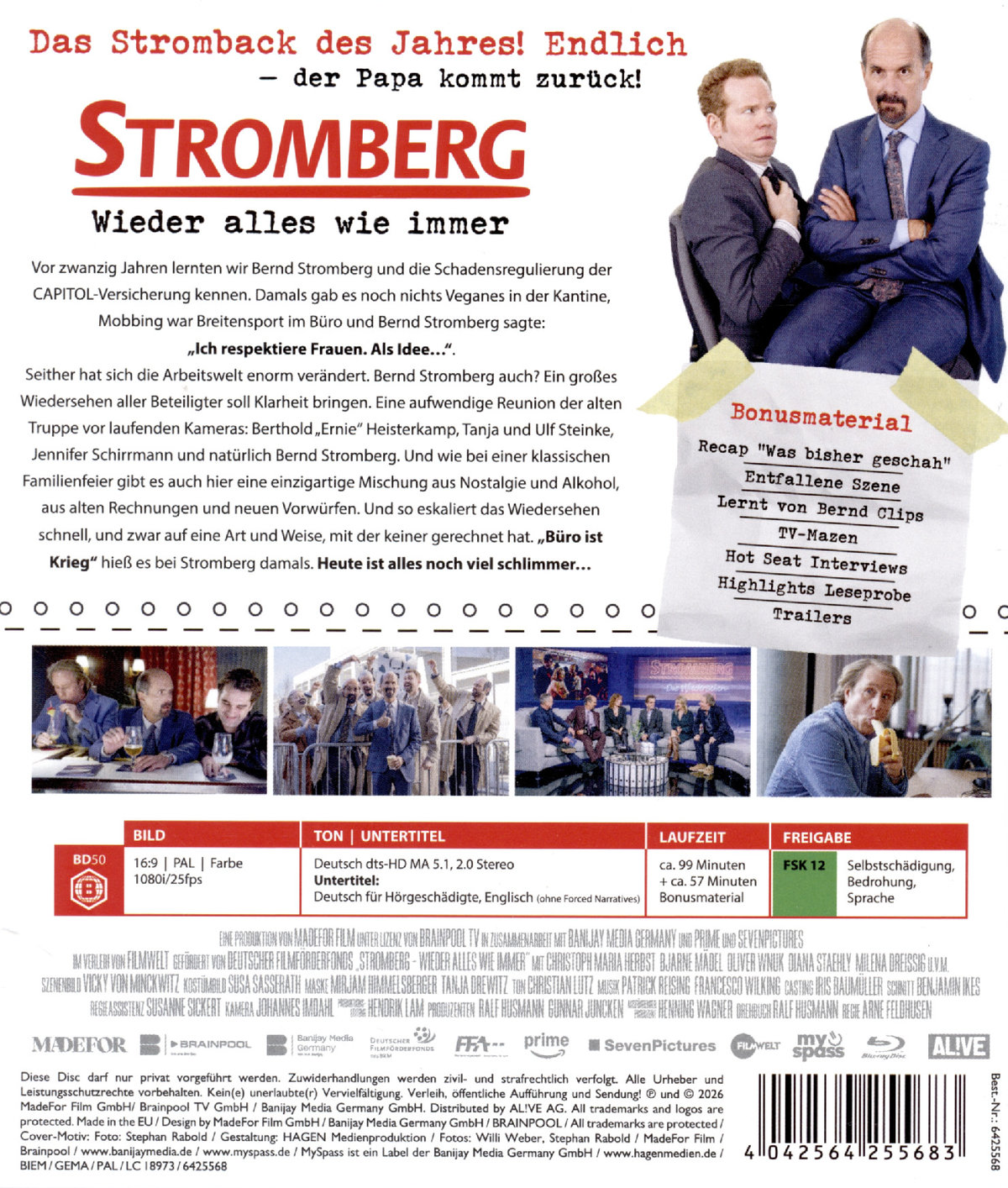 Stromberg: Wieder alles wie immer  (Blu-ray Disc)