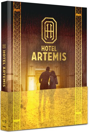 Hotel Artemis - Uncut Mediabook Edition  (4K Ultra HD+blu-ray) (Wattiert)