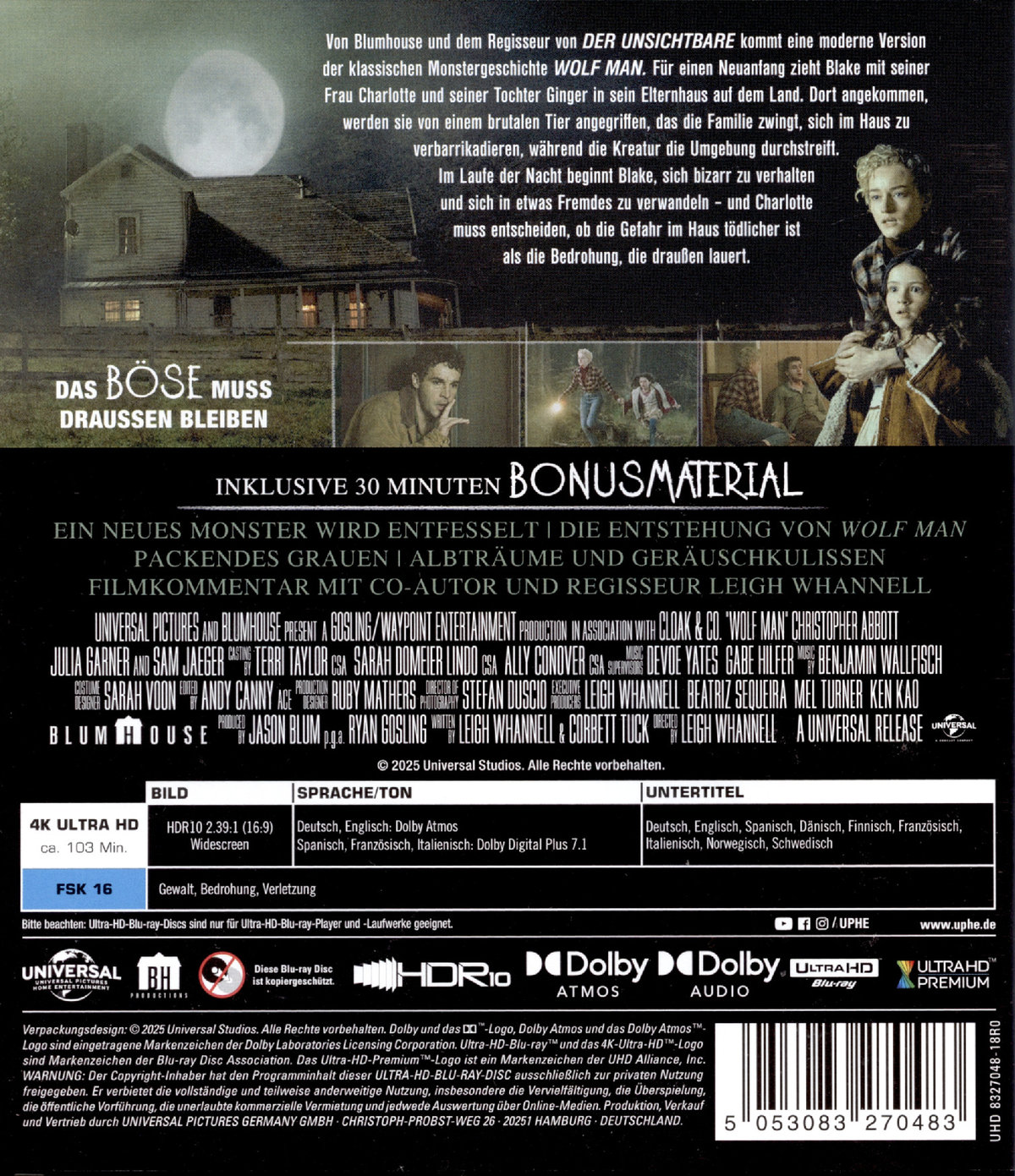 Wolf Man (2025) (4K Ultra HD)