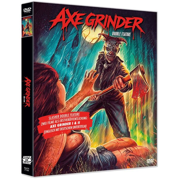 AXE GRINDER 1 + 2 - Double Feature (O.m.U.) - From The Vault #68 - COVER B  (DVD)
