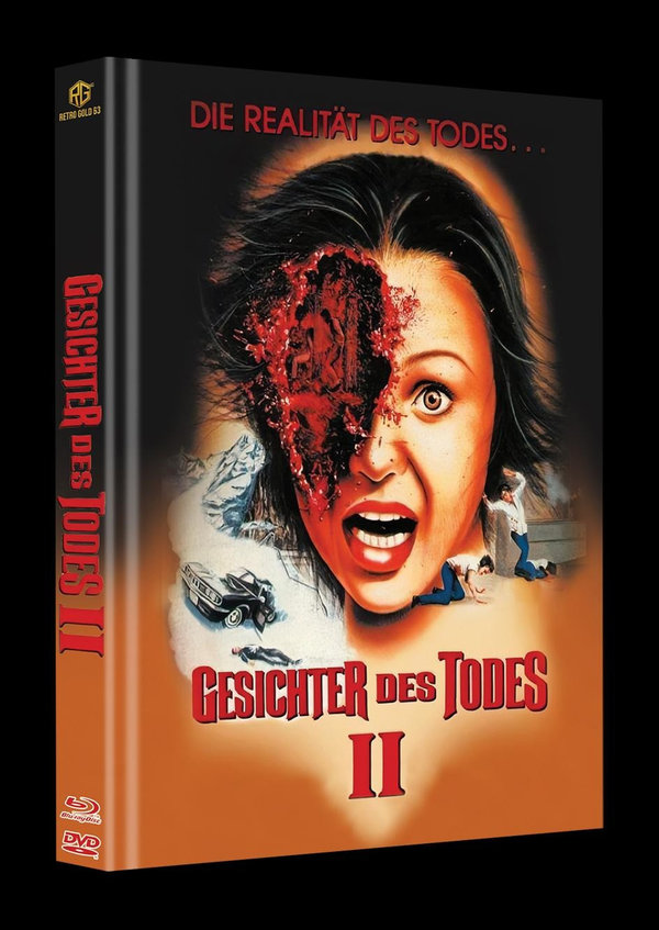 Gesichter des Todes 2 - Uncut Mediabook Edition  (DVD+blu-ray)