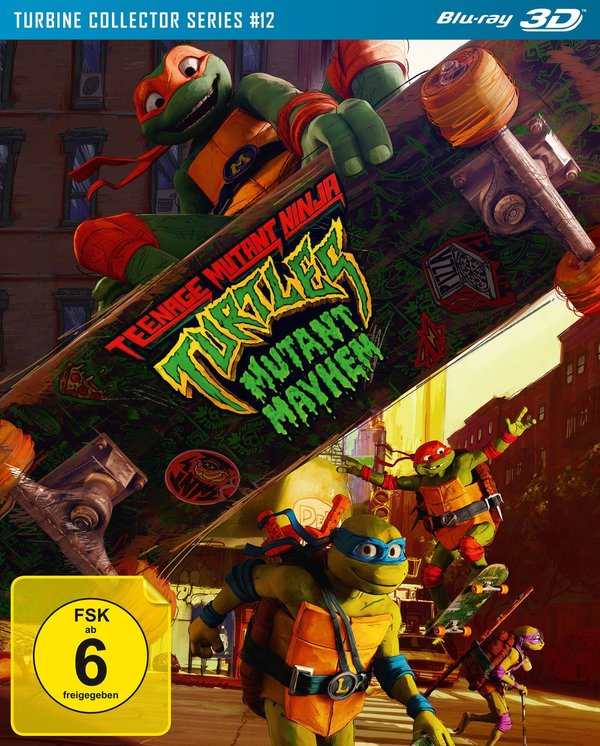 Teenage Mutant Ninja Turtles: Mutant Mayhem 3D - Turbine Collector Series #12 (Blu-ray 3D) Teenage Mutant Ninja Turtles: Mutant Mayhem 3D - Turbine Collector Series #12 (Blu-ray 3D)