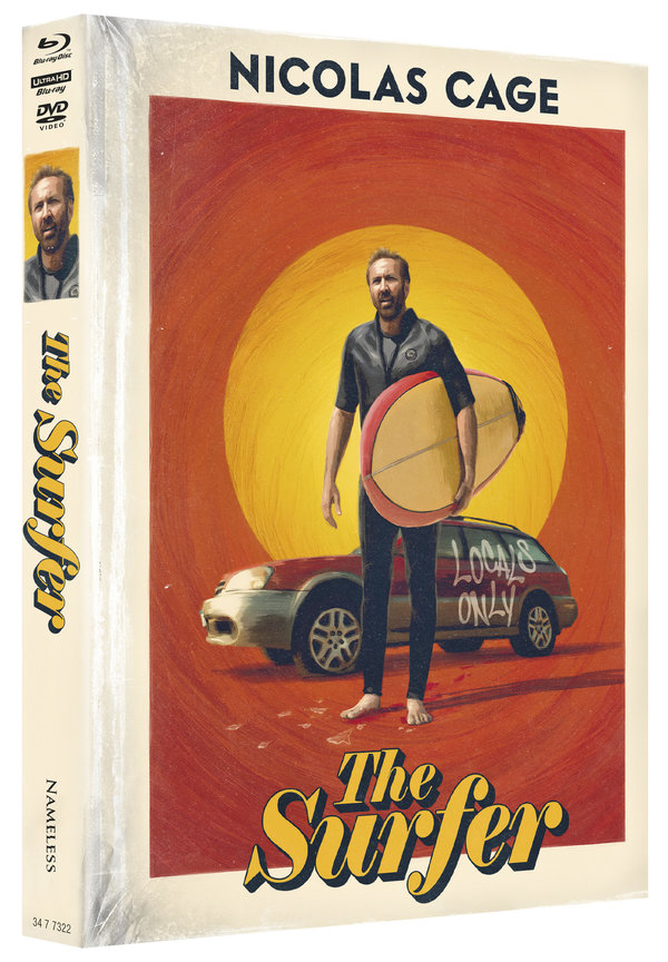 The Surfer - Uncut Mediabook Edition  (4K Ultra HD+blu-ray+DVD) (A)