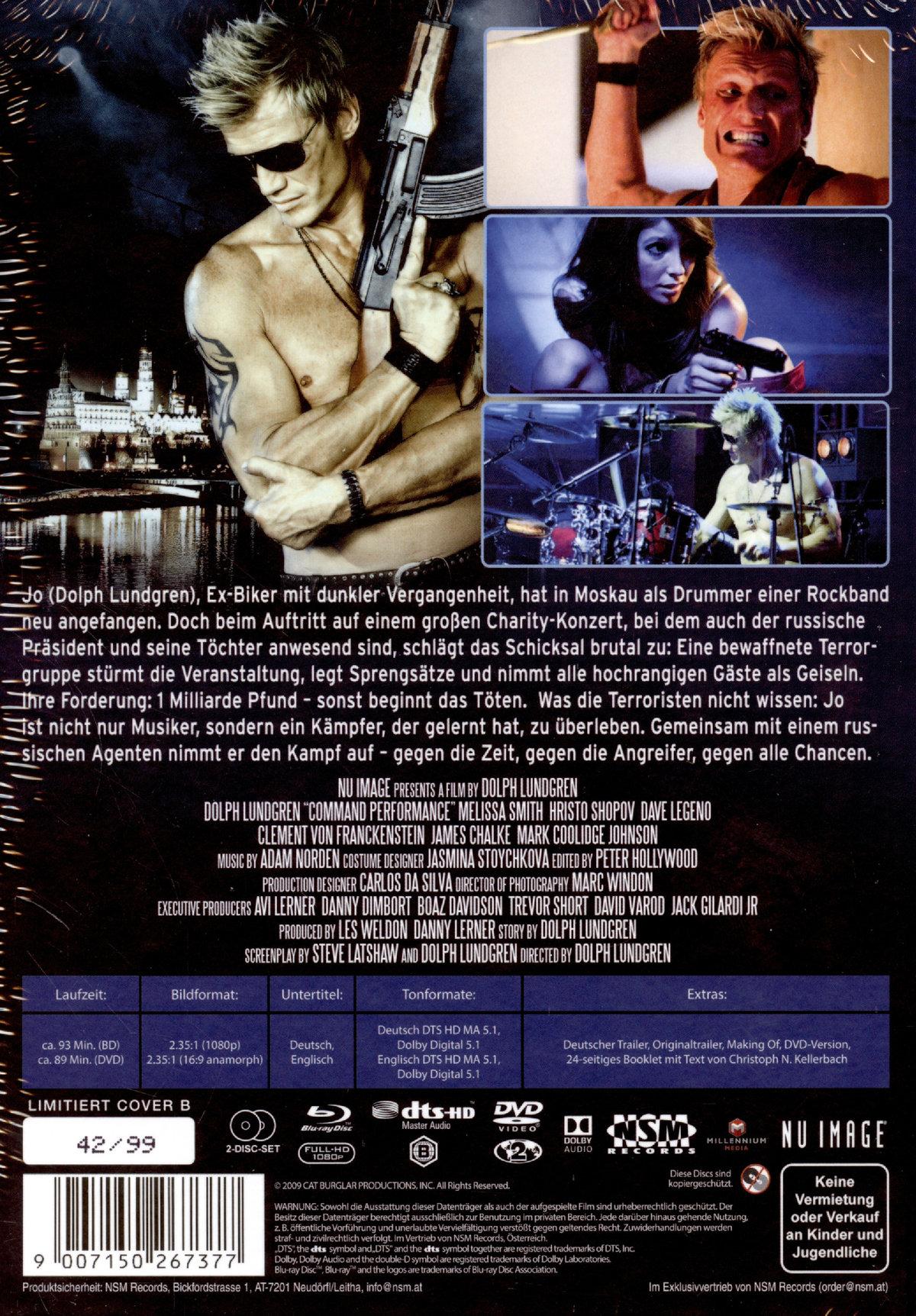 Command Performance - Uncut Mediabook Edition  (DVD+blu-ray) (B)
