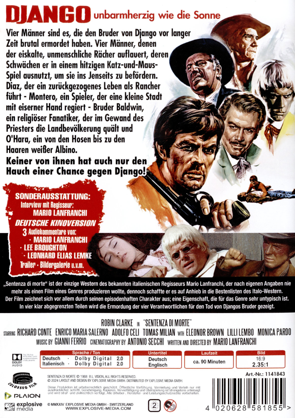 Django - Unbarmherzig wie die Sonne  (DVD)