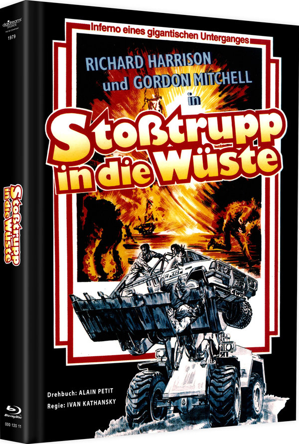 Stosstrupp in die Wüste - Uncut Mediabook Edition (DVD+blu-ray)