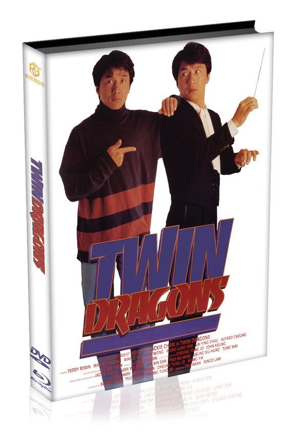 Twin Dragons - Uncut Mediabook Edition (DVD+blu-ray) (B)