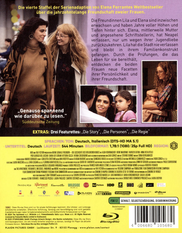 Meine geniale Freundin - 4. Staffel  [2 BRs]  (Blu-ray Disc)